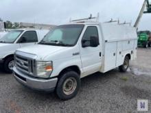 2008 FORD E-350 SUPER DUTY CARGO VAN, VIN # 1FDSE35L68DA50819