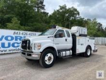 2017 FORD F-750 SUPER DUTY SERVICE TRUCK, VIN # 1FDWX7DEXHDB10669