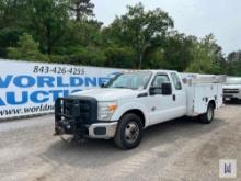 2012 FORD F-350XL SUPER DUTY SERVICE TRUCK, VIN # 1FD8X3GT2CEC14930