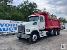 2017 WESTERN STAR 4700SF TRI-AXLE DUMP TRUCK, VIN # 5KKMAVDV9HPHV8764