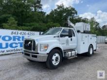 2016 FORD F-750 SUPER DUTY SERVICE TRUCK, VIN # 1FDWX7DE5GDA07321
