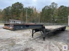 USAF 25 TON 40x96 DROP DECK TRAILER SN-0028 **NO TITLE, INVOICE ONLY**