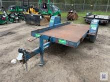 SINGLE AXLE 13'x5' TILT TOP TRAILER, VIN-