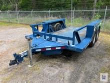 2018 AIR-TOW RT14-12 T/A FLATBED TRAILER, VIN # 512DF19T2JC105444
