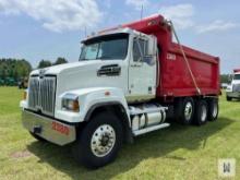 2018 WESTERN STAR 4700SF TRI-AXLE DUMP TRUCK, VIN # 5KKMAVDV6JPJN8030