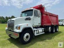 2018 WESTERN STAR 4700SF TRI-AXLE DUMP TRUCK, VIN # 5KKMAVDV5JPJN8035