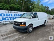 2017 CHEVROLET EXPRESS VAN, VIN # 1GCWGAFFXH1104234