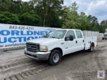 2004 FORD F-250 SUPER DUTY SERVICE TRUCK, VIN # 1FTNW20P14EB92647