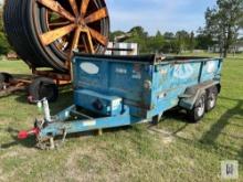 2016 TOW-RITE LPT612H TANDEM AXLE DUMP TRAILER, VIN # 4BABD1224GM033337 **NO TITLE, INVOICE ONLY**