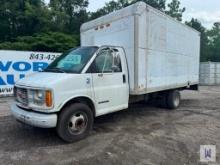 2000 GMC 3500 SAVANA BOX TRUCK, VIN # 1GDJG31R5Y1134079