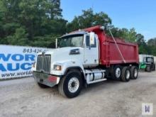 2018 WESTERN STAR 4700SF TRI-AXLE DUMP TRUCK, VIN # 5KKMAVDV2JLJX8699