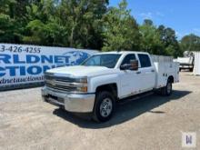 2018 CHEVROLET SILVERADO 2500HD SERVICE TRUCK, VIN # 1GB1CUEG6JF191614