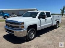 2018 CHEVROLET SILVERADO 2500HD SERVICE TRUCK, VIN # 1GB1CUEG4JF189893