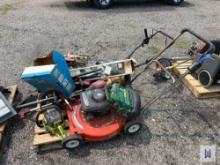 LOT OF MISC LAWN CARE ITEMS