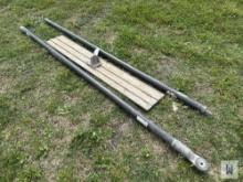 CONCRETE FLOAT W/ POLES