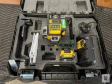2021 DEWALT DW089LG 12V MAX 3x360 DEGREE GREEN LINE LASER, SN-050254