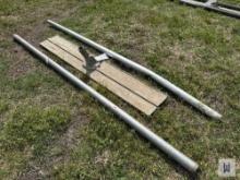 CONCRETE FLOAT W/ POLES