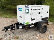 2019 DOOSAN G25 20KW TOWABLE GENERATOR, SN-488616UIACG06