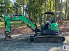 2018 BOBCAT E45 MINI-EXCAVATOR, SN-B2VY13720