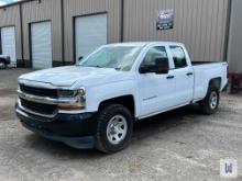 2016 CHEVROLET SILVERADO 1500 PICKUP TRUCK, VIN #1GCVKNEH3GZ388410