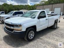 2018 CHEVROLET SILVERADO 1500 PICKUP TRUCK, VIN #1GCNCNEHXJZ276000