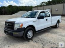 2014 FORD F-150XL PICKUP TRUCK, VIN # 1FTFX1CFXEKD34205