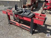 DEMOREST FOUNDRY AND MACHINE WORKS BELT DRIVEN TABLE SAW, SN: N/A