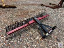 3-POINT LOWERY 8 LANDSCAPE RAKE, SN: 149697