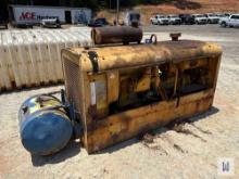 INGERSOLL-RAND DR270 DETROIT DIESEL AIR COMPRESSOR, SN: 101893U78371