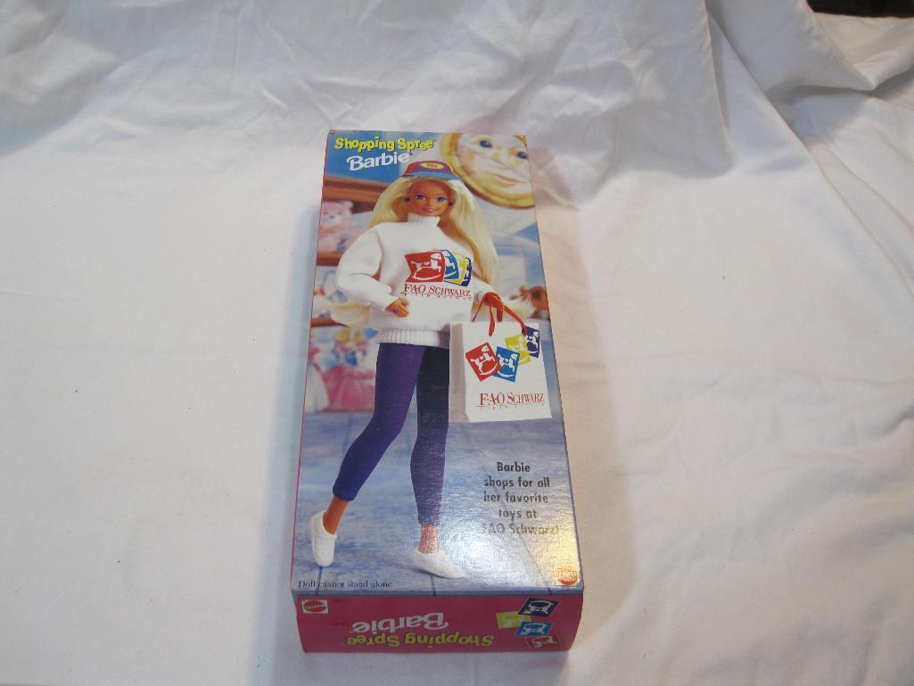 Shopping Spree Barbie, FAO Schwartz Souvenir Edition, 1994 Mattel, new in original box, 10 oz