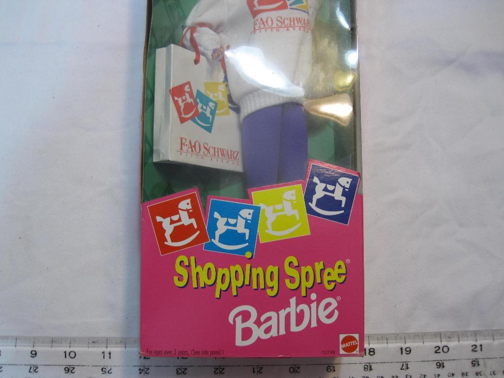 Shopping Spree Barbie, FAO Schwartz Souvenir Edition, 1994 Mattel, new in original box, 10 oz