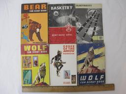 Lot of Vintage Boy Scouts of America Books