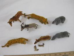 Lot of Velvet Animals including giraffe, elephant and more, 4 oz