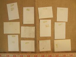 Lot of 12 postage stamps, all but one canceled, from Fujeira, one of the seven emirates that make up