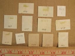 Lot of mostly canceled Netherlands postage stamps
