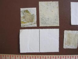 Lot of mostly canceled Australia postage stamps