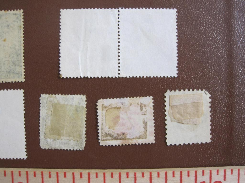 Lot of mostly canceled Australia postage stamps
