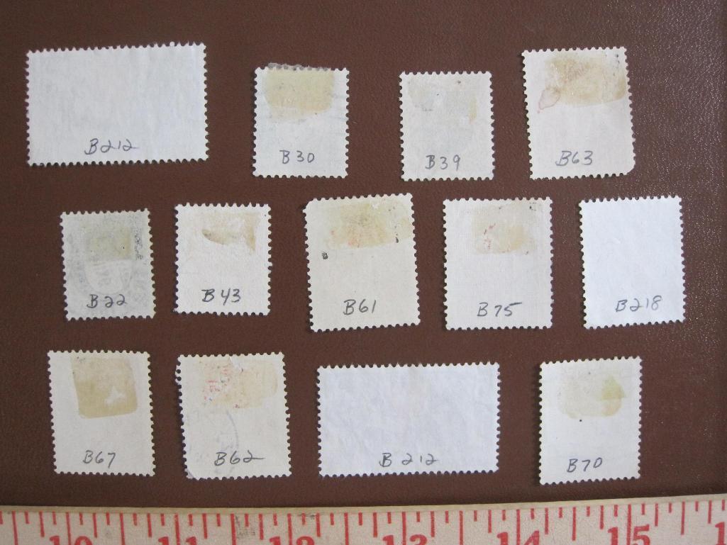 Lot of canceled Switzerland semi-postals