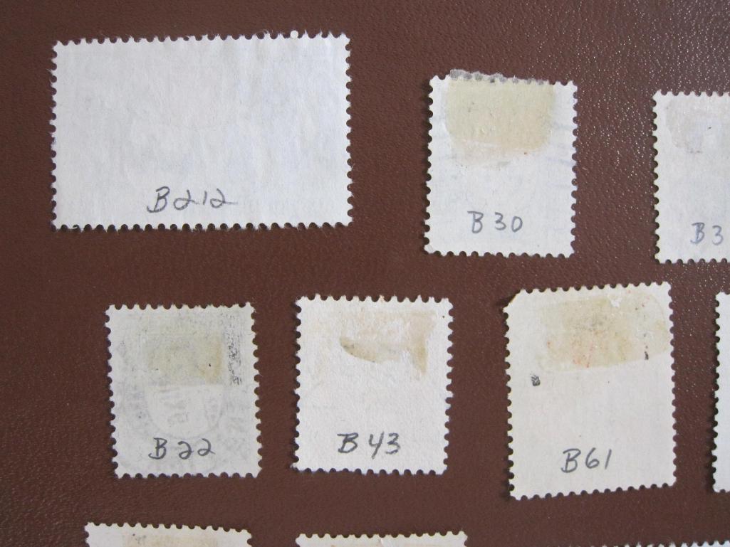 Lot of canceled Switzerland semi-postals