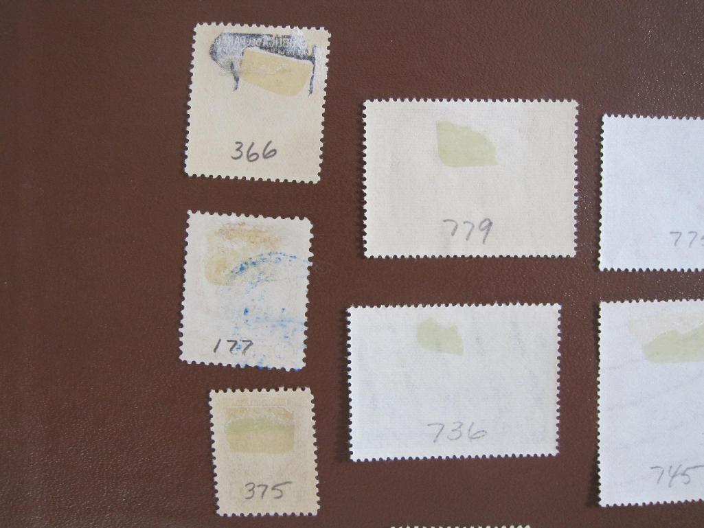 Lot of Paraguay postage stamps, many of them not canceled