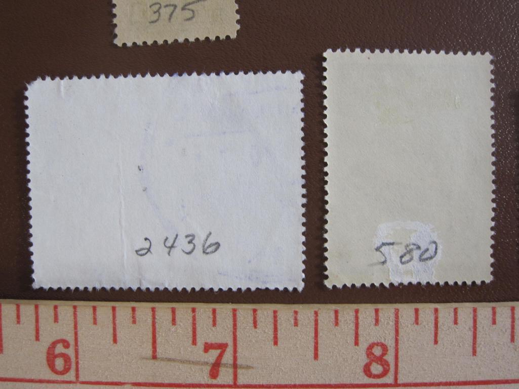 Lot of Paraguay postage stamps, many of them not canceled