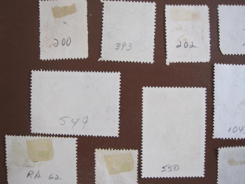 Lot of varied Greece postage stamps, all but a couple of them used