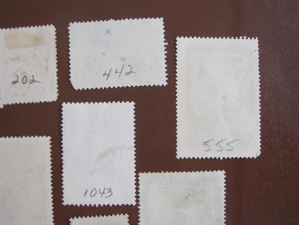 Lot of varied Greece postage stamps, all but a couple of them used
