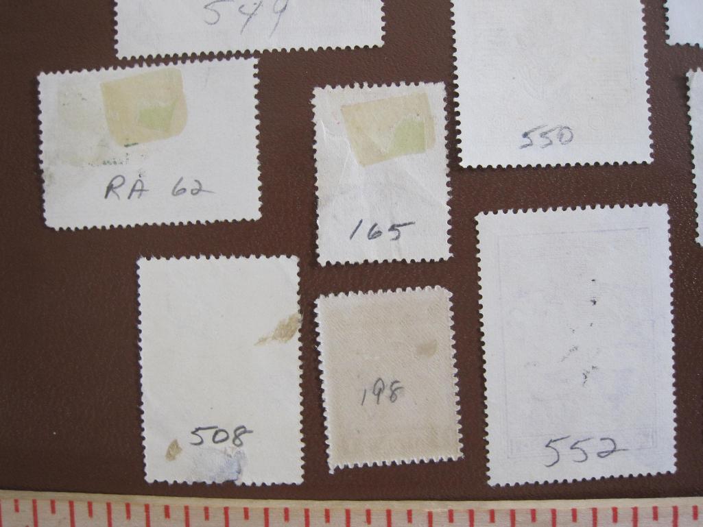 Lot of varied Greece postage stamps, all but a couple of them used