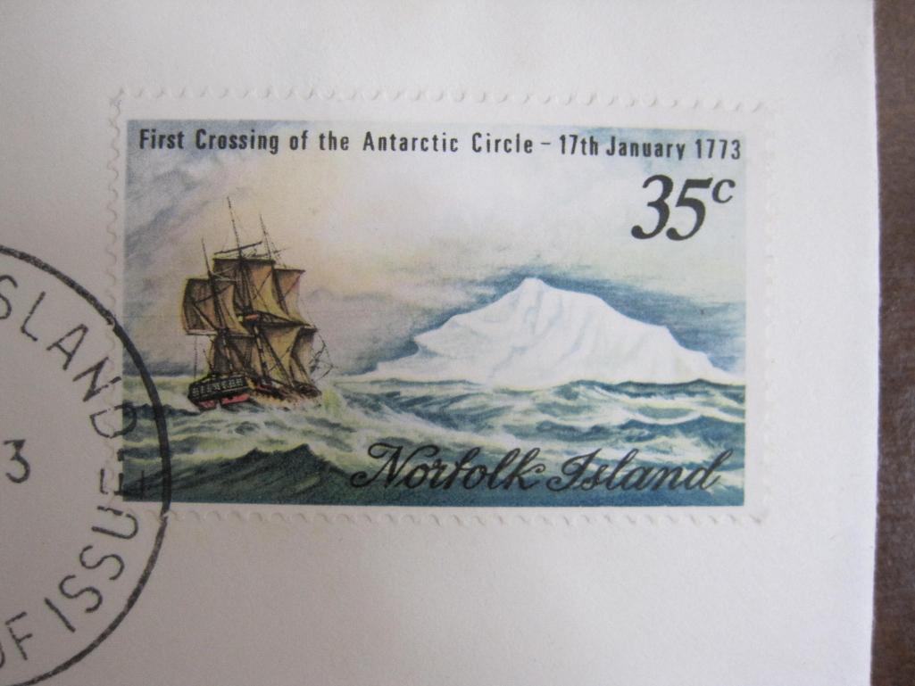 Lot of five first day of issue covers including Commonwealth of Australia, 75th Royal Australian