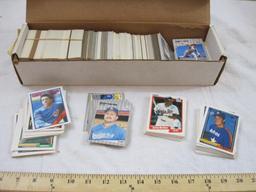 Lot of Baseball Cards from 1980s-1990s from Fleer, Topps and more, 3 lbs 4 oz