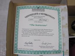The Scarecrow Porcelain Doll, The Ashton-Drake Galleries, new in box with shipping box, 3 lbs 4 oz