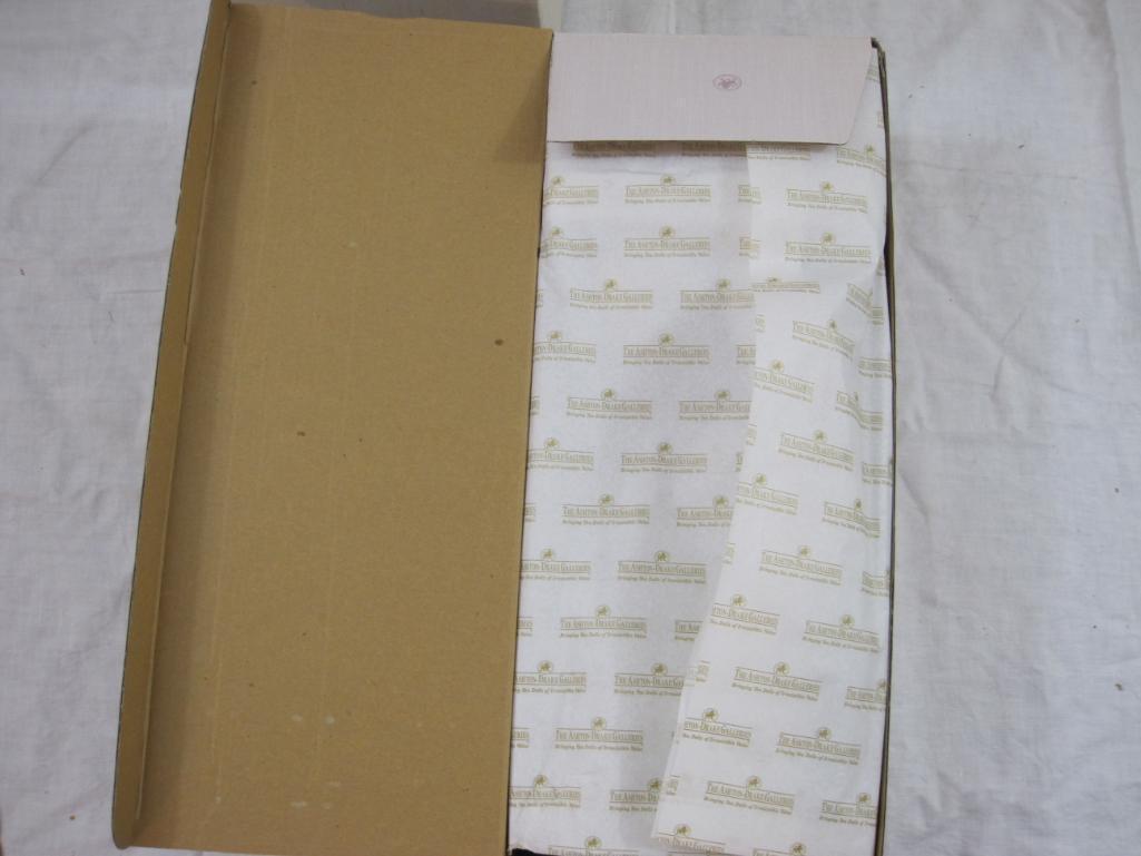 The Scarecrow Porcelain Doll, The Ashton-Drake Galleries, new in box with shipping box, 3 lbs 4 oz