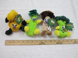 Lot of Veggie Friends Seedies including Crunchy Celery, Moy Mushroom, Charles Broccoli, and Skeeter