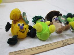 Lot of Veggie Friends Seedies including Crunchy Celery, Moy Mushroom, Charles Broccoli, and Skeeter